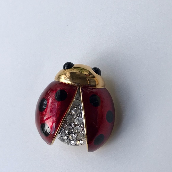 VTG Carolee Ladybug Pin Brooch - Picture 4 of 6